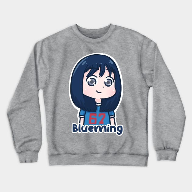 IU blueming Crewneck Sweatshirt by Oricca